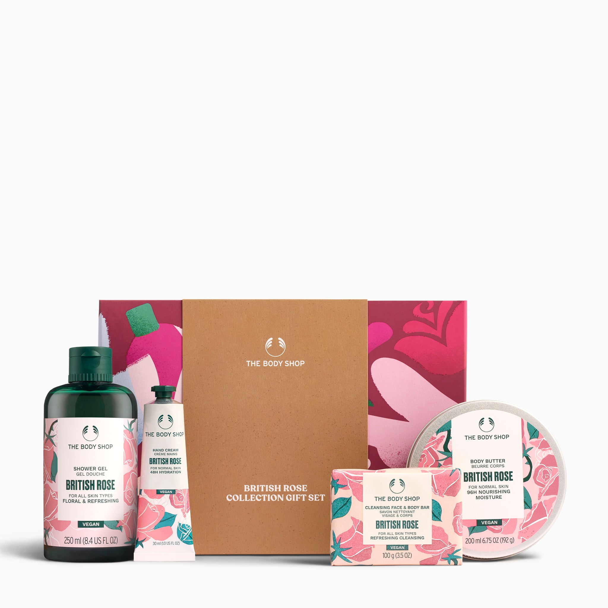 【THE　BODY　SHOP】セット Set Cadou British Rose Collection – The Body Shop Romania