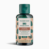 The Body Shop Shea Intense Repair Shampoo bottle on a white background