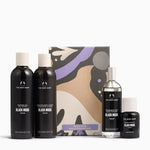 The Body Shop Black Musk collection with bottles and a box on a white background