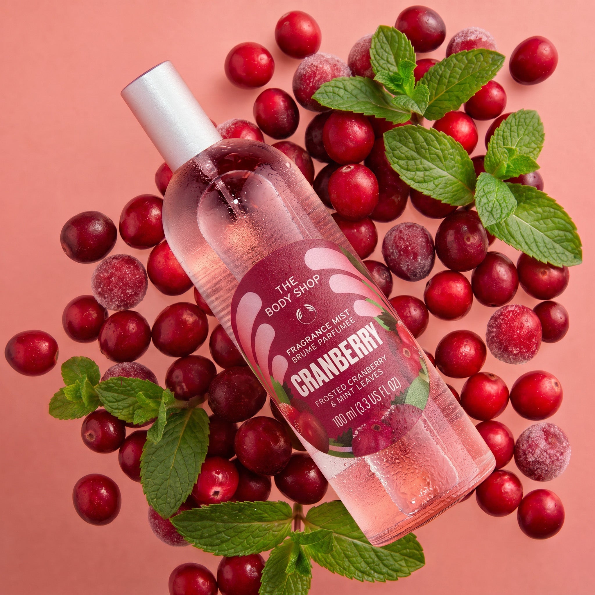 Frosted Cranberry & Mint Leaves Fragrance Mist