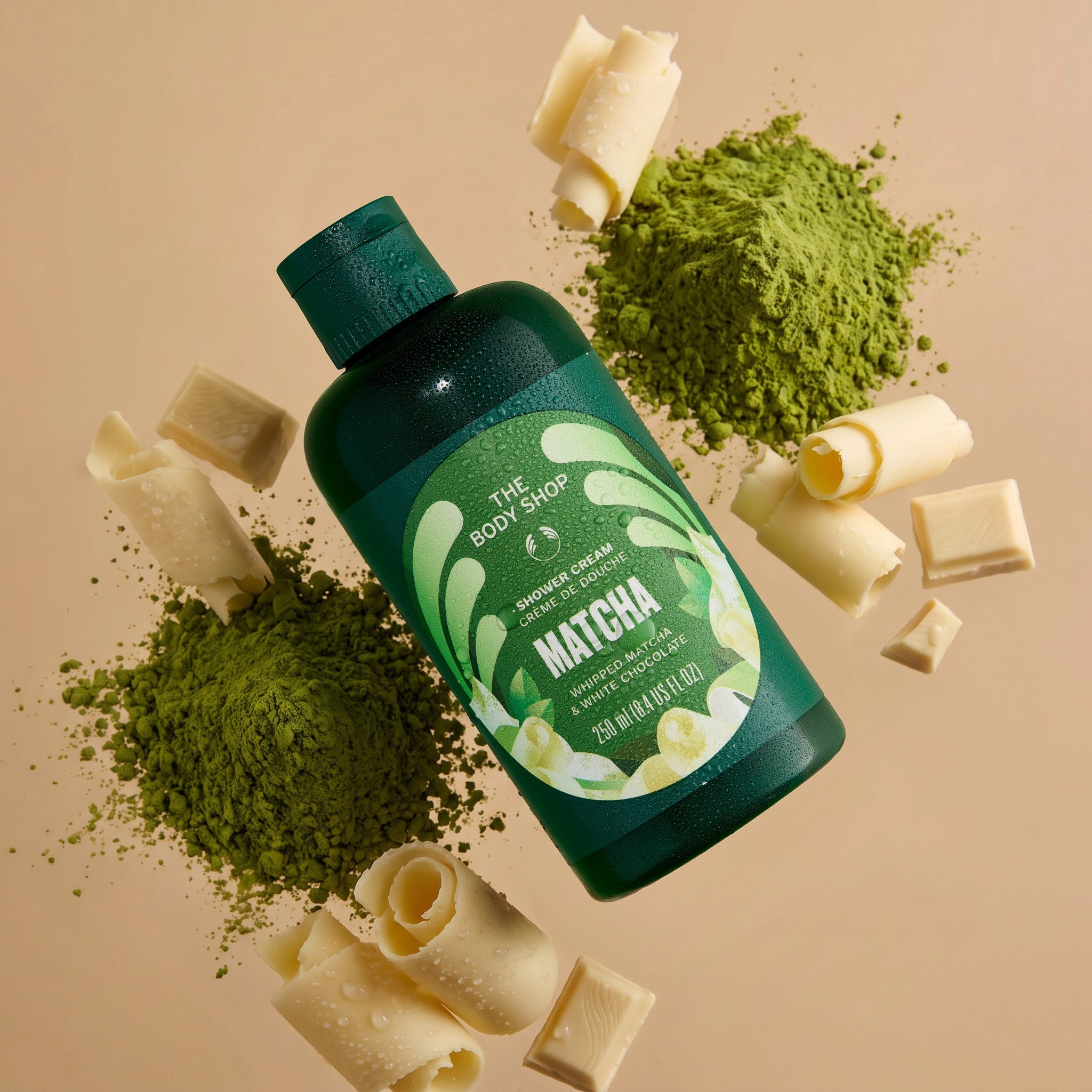 Whipped Matcha & White Chocolate Shower Cream