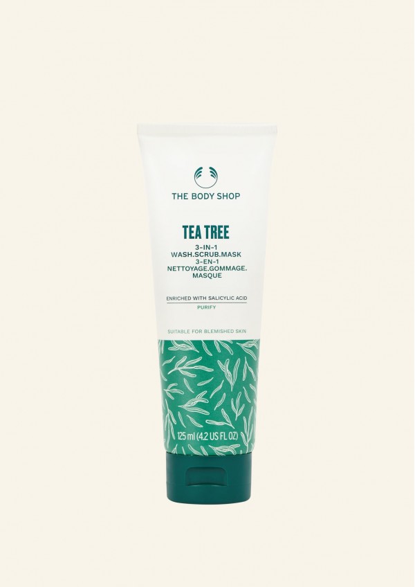 Masca 3 in 1 curatare ten Tea Tree 125 ml