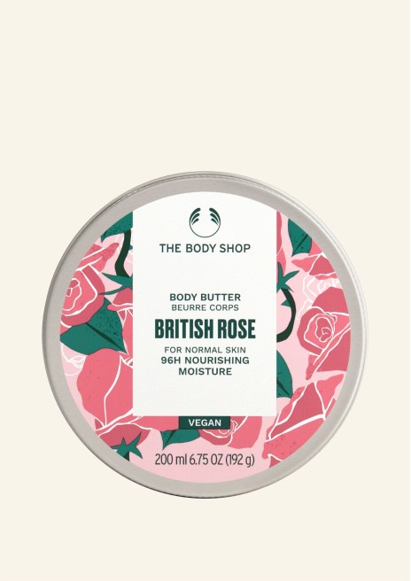 Unt hranitor pentru corp British Rose 200ml