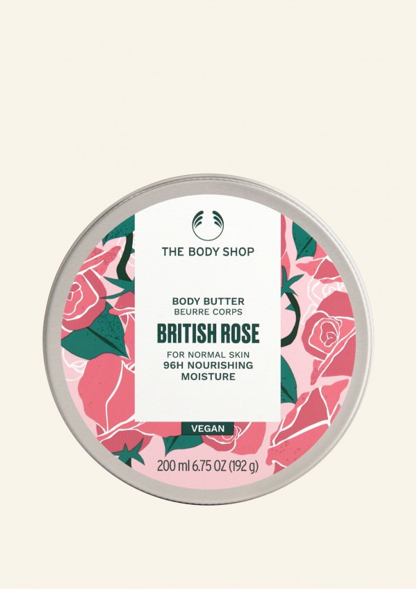Unt hranitor pentru corp British Rose 200ml