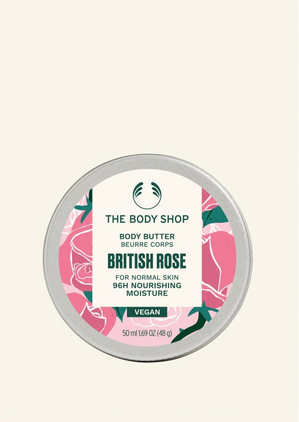 Unt hranitor pentru corp British Rose 50 ml