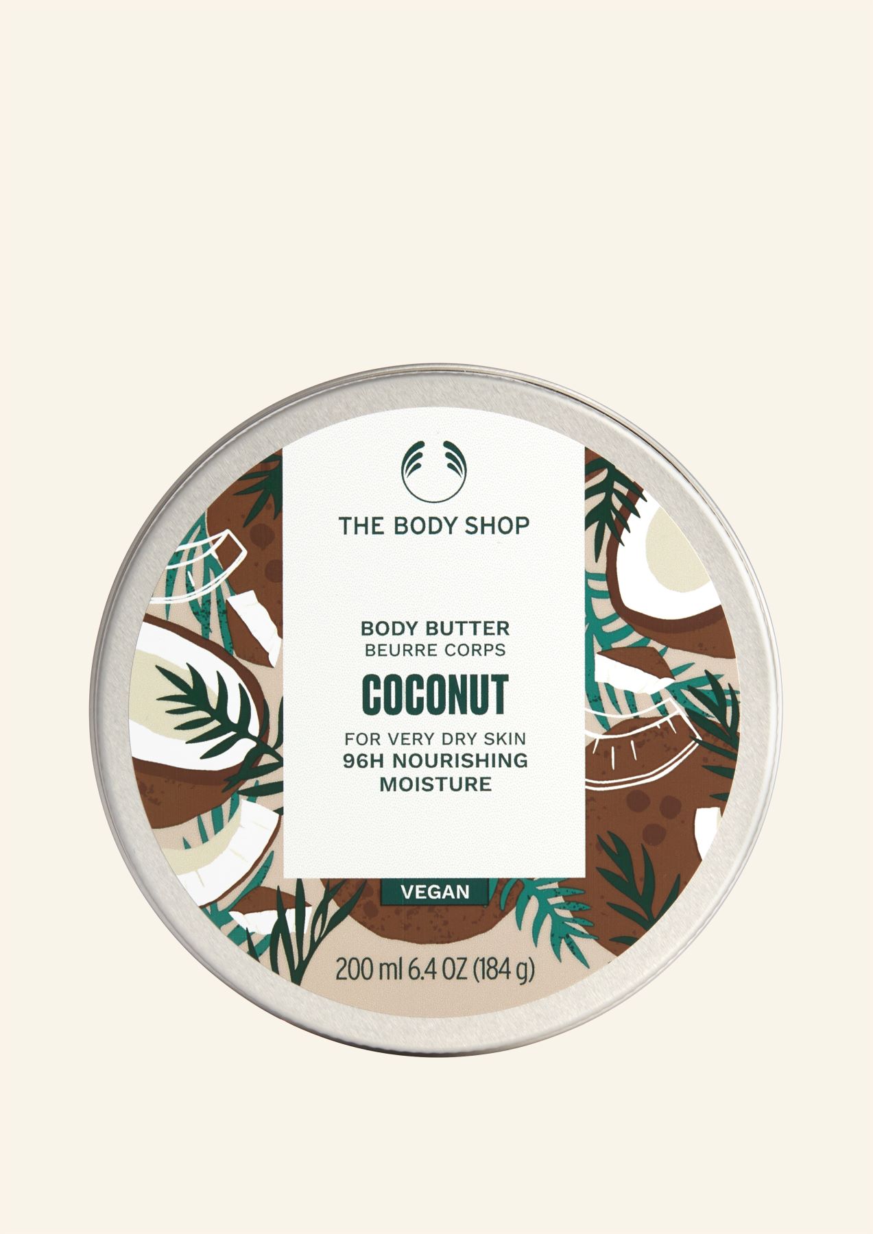 Unt hranitor pentru corp Coconut 200ml