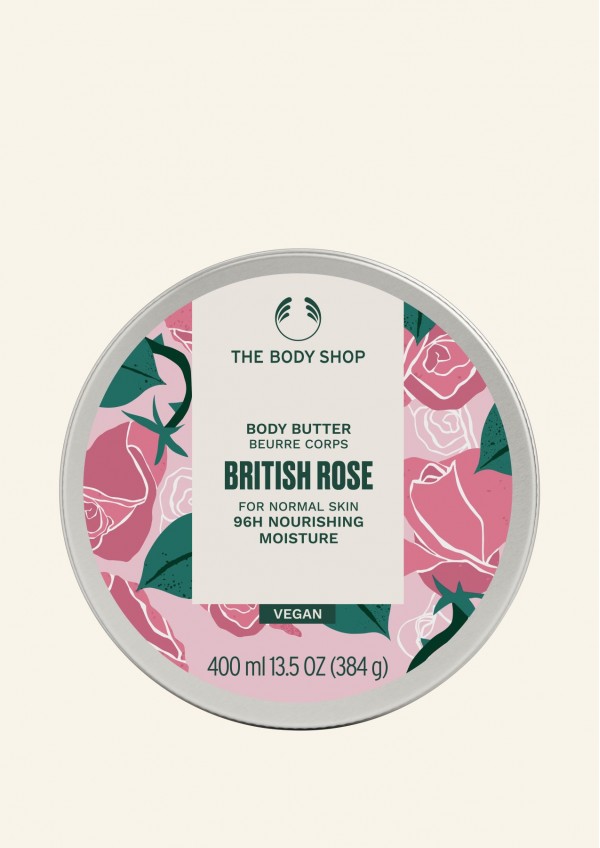 Unt hranitor pentru corp British Rose 400ml