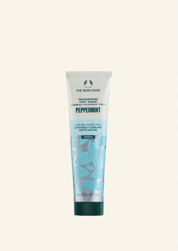Exfoliant revigorant pentru picioare Peppermint 100 ml