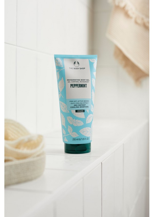 Gel de corp revigorant Peppermint 200 ml