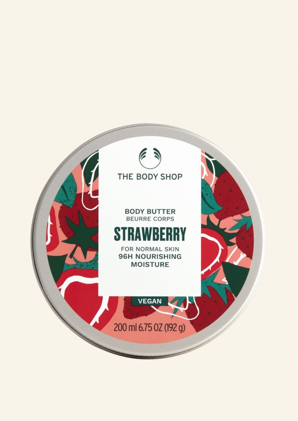 Unt hranitor pentru corp Strawberry 200 ml