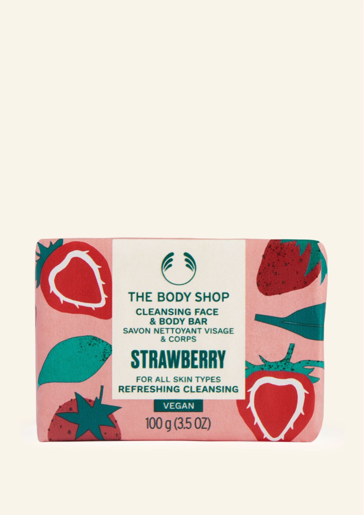 Sapun pentru fata si corp Strawberry 100 g
