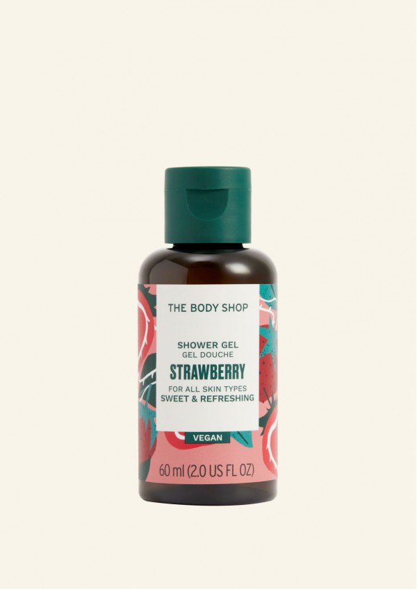 Gel pentru baie si dus Strawberry 60 ml