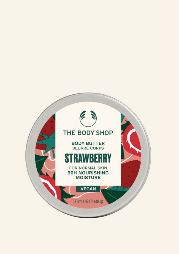 Unt hranitor pentru corp Strawberry 50 ml