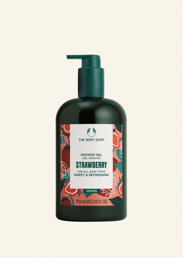 Gel pentru baie si dus Strawberry 750 ml