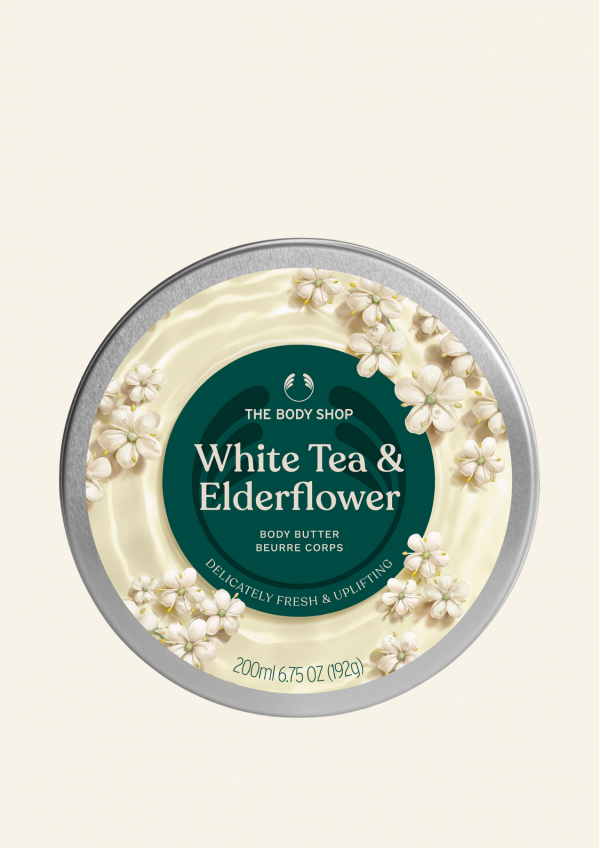 Unt hranitor pentru corp White Tea & Elderflower  200ml