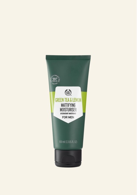 Hidratant matifiant pentru tenul barbatilor Green Tea & Lemon 100 ml