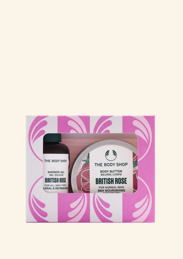 Set cadou Intro Treats British Rose