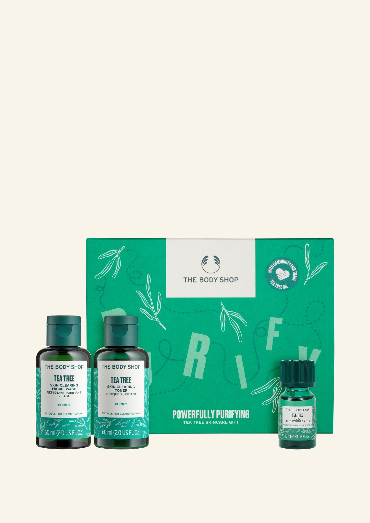 Set cadou Powerfully Purifying Tea Tree Skincare Gift