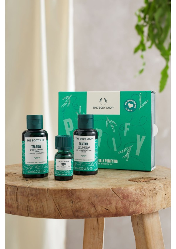 Set cadou Powerfully Purifying Tea Tree Skincare Gift