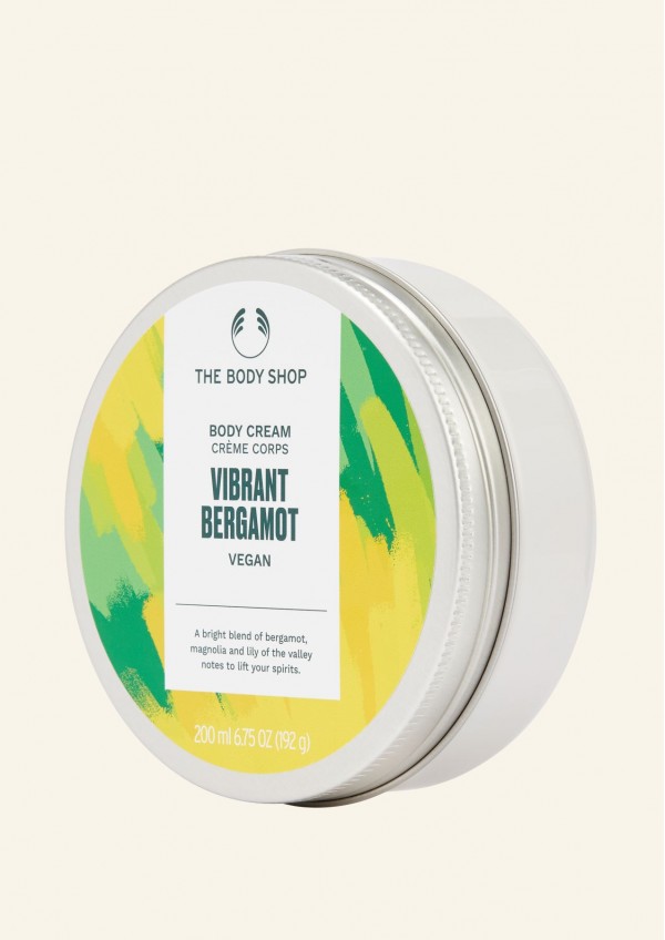 Crema hidratanta pentru corp Vibrant Bergamot 200 ml