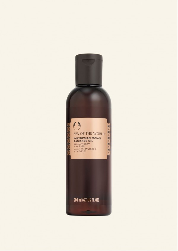 Ulei radiant pentru par si corp Spa Of The World Polynesian Monoi 200 ml